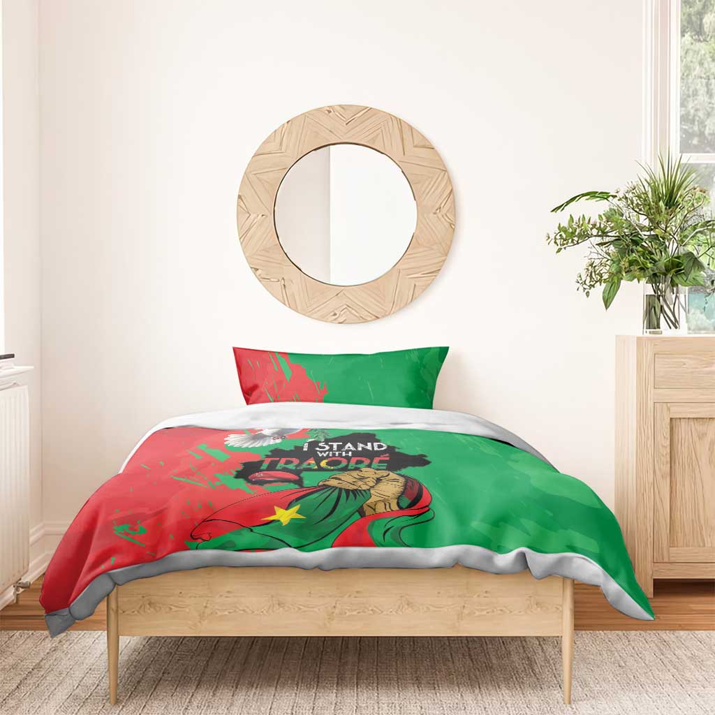 Burkina Faso I Stand With Traore Bedding Set LT15