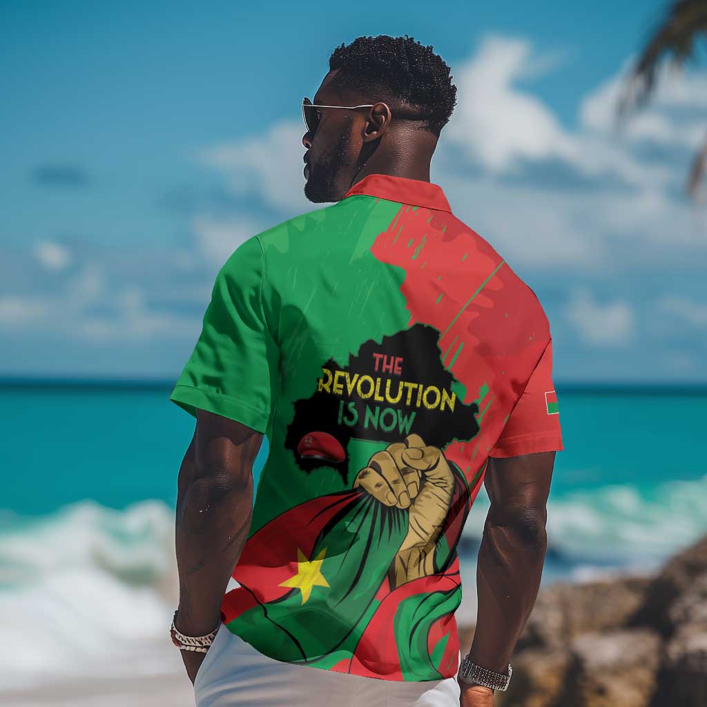 Burkina Faso I Stand With Traore Hawaiian Shirt LT15