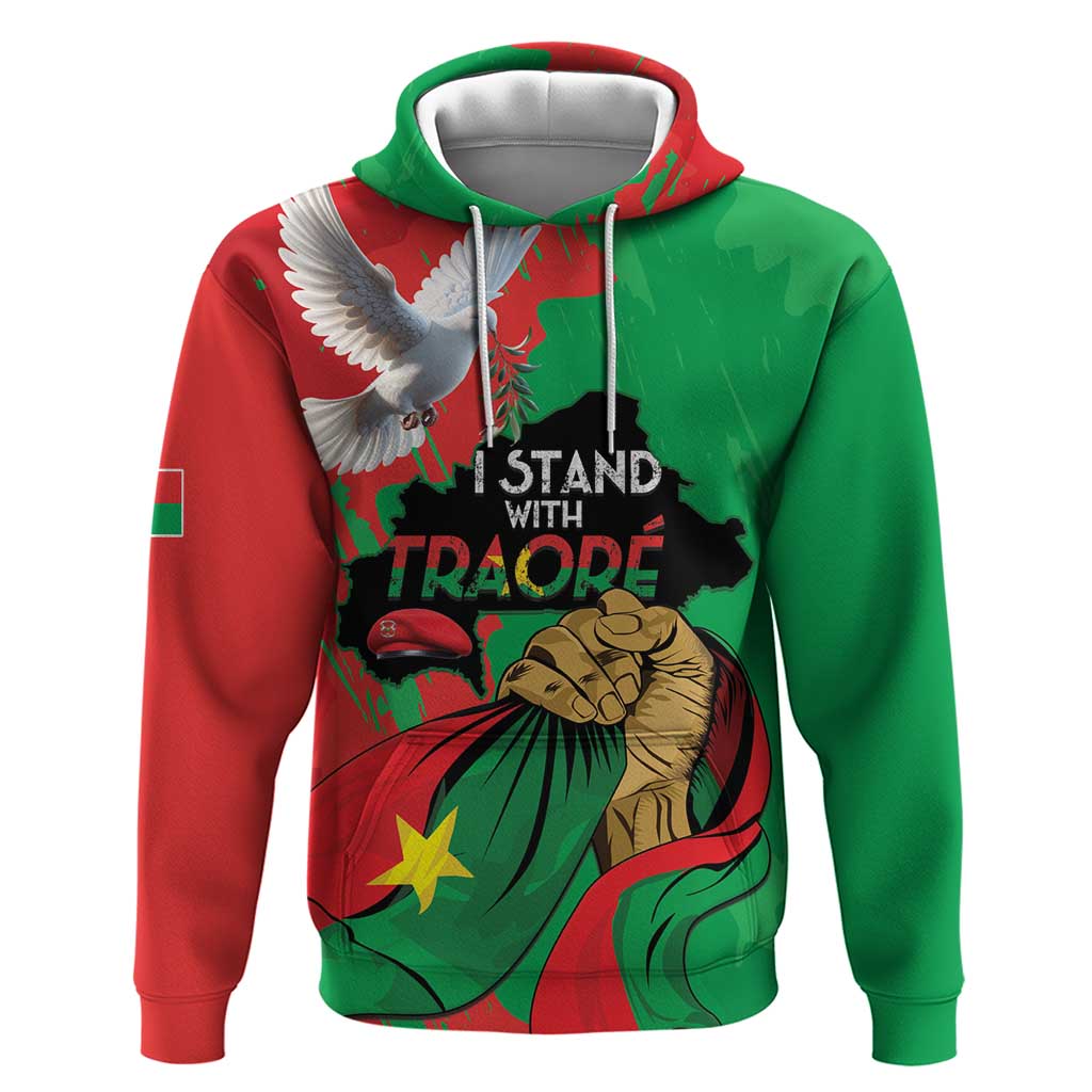 Traore Burkina Faso Hoodie I Stand With Traore LT15
