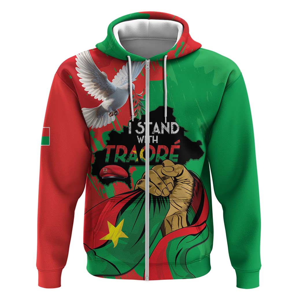 Traore Burkina Faso Hoodie I Stand With Traore LT15