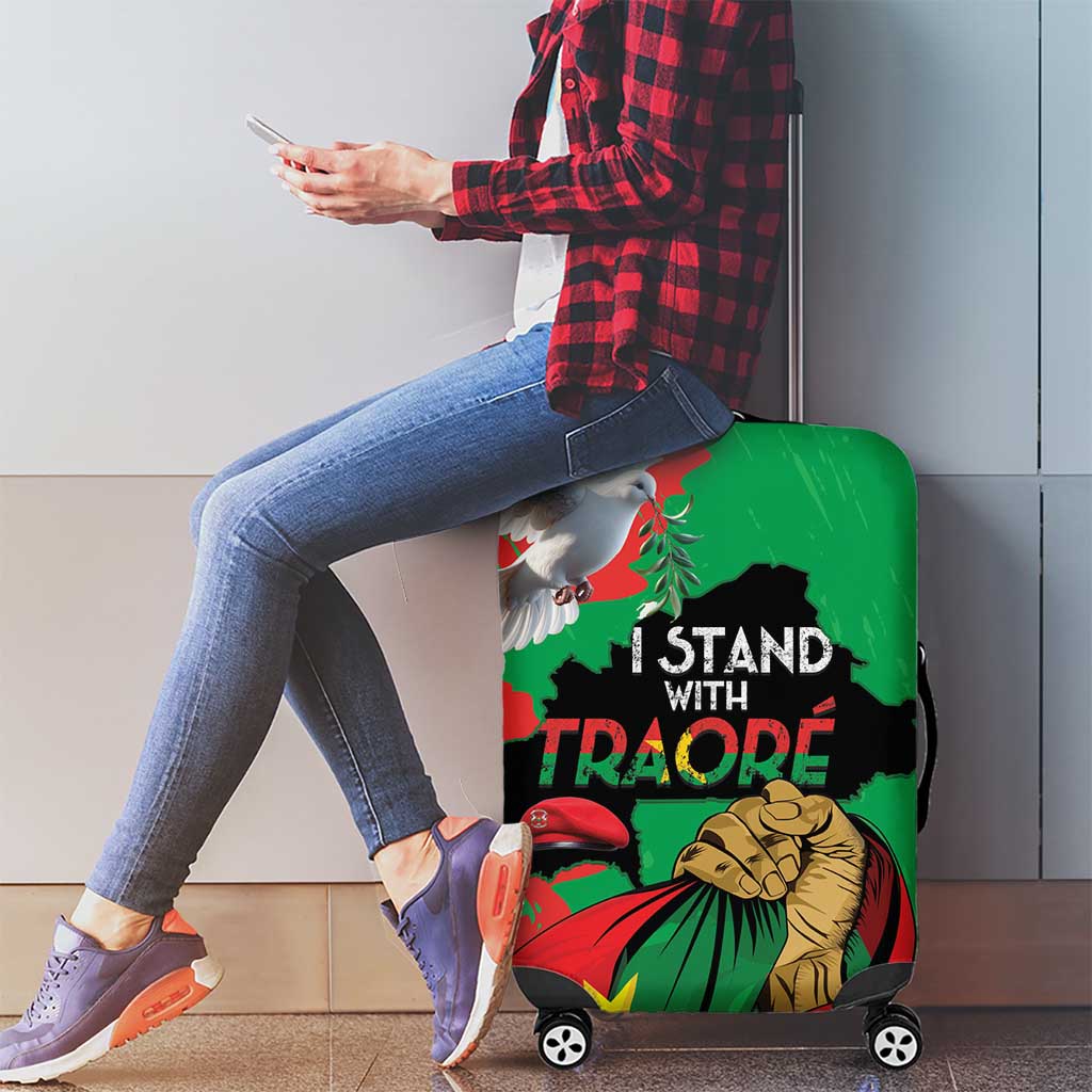 Traore Burkina Faso Luggage Cover I Stand With Traore LT15