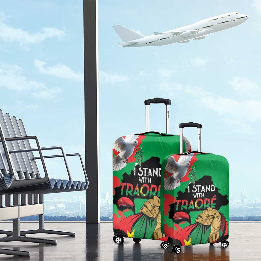 Traore Burkina Faso Luggage Cover I Stand With Traore LT15