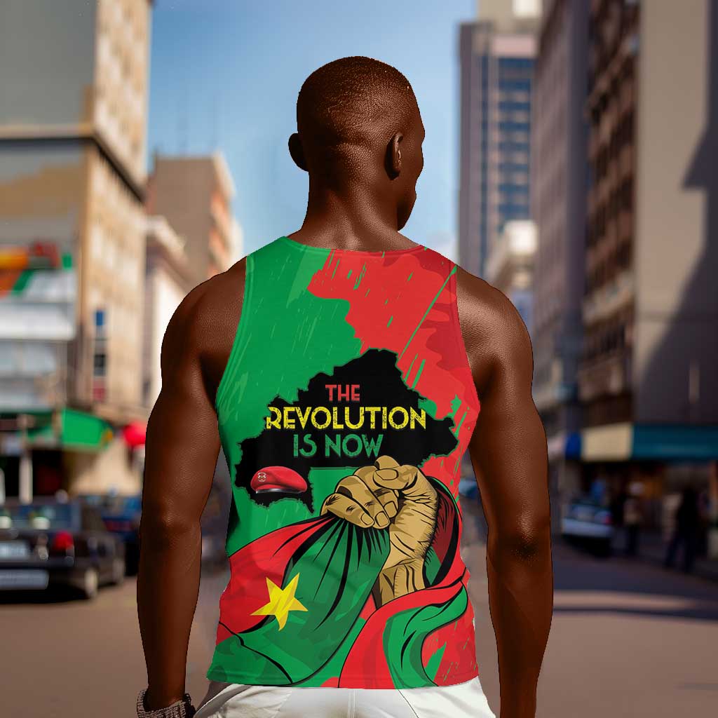 Burkina Faso I Stand With Traore Men Tank Top LT15
