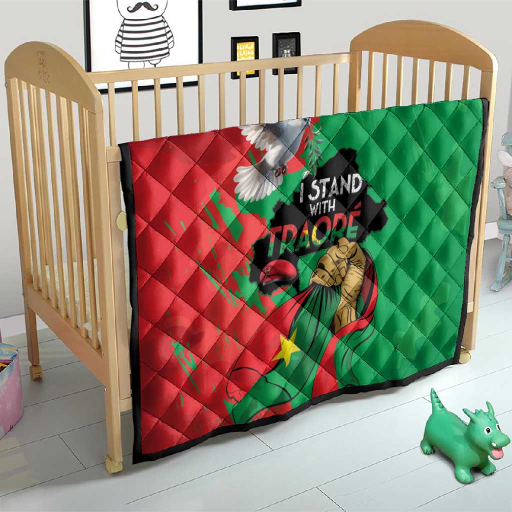 Burkina Faso I Stand With Traore Quilt LT15
