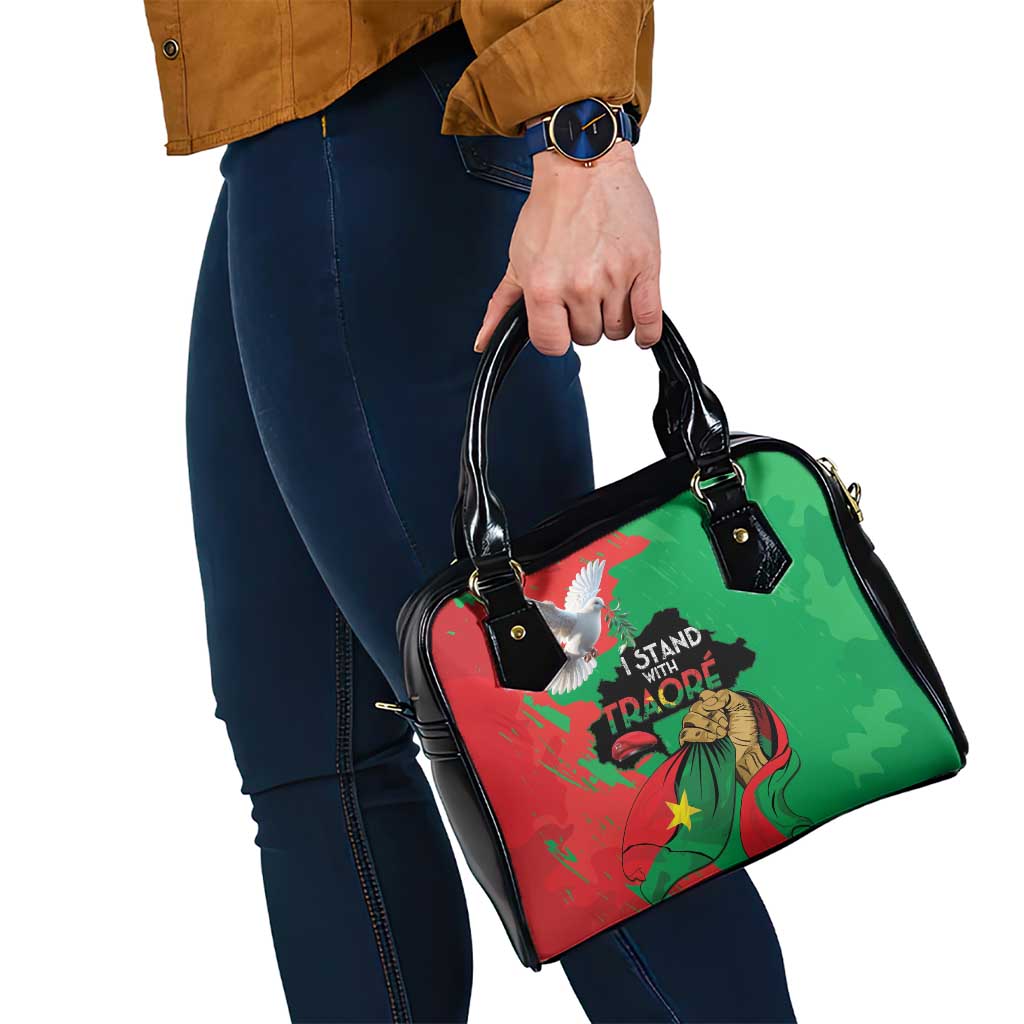 Traore Burkina Faso Shoulder Handbag I Stand With Traore LT15