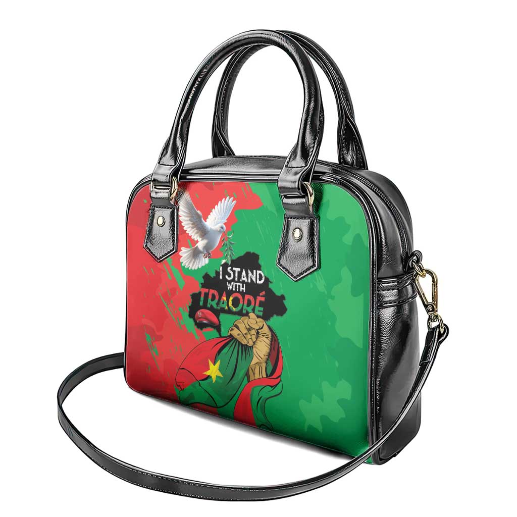 Traore Burkina Faso Shoulder Handbag I Stand With Traore LT15