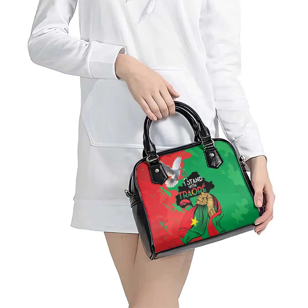 Traore Burkina Faso Shoulder Handbag I Stand With Traore LT15