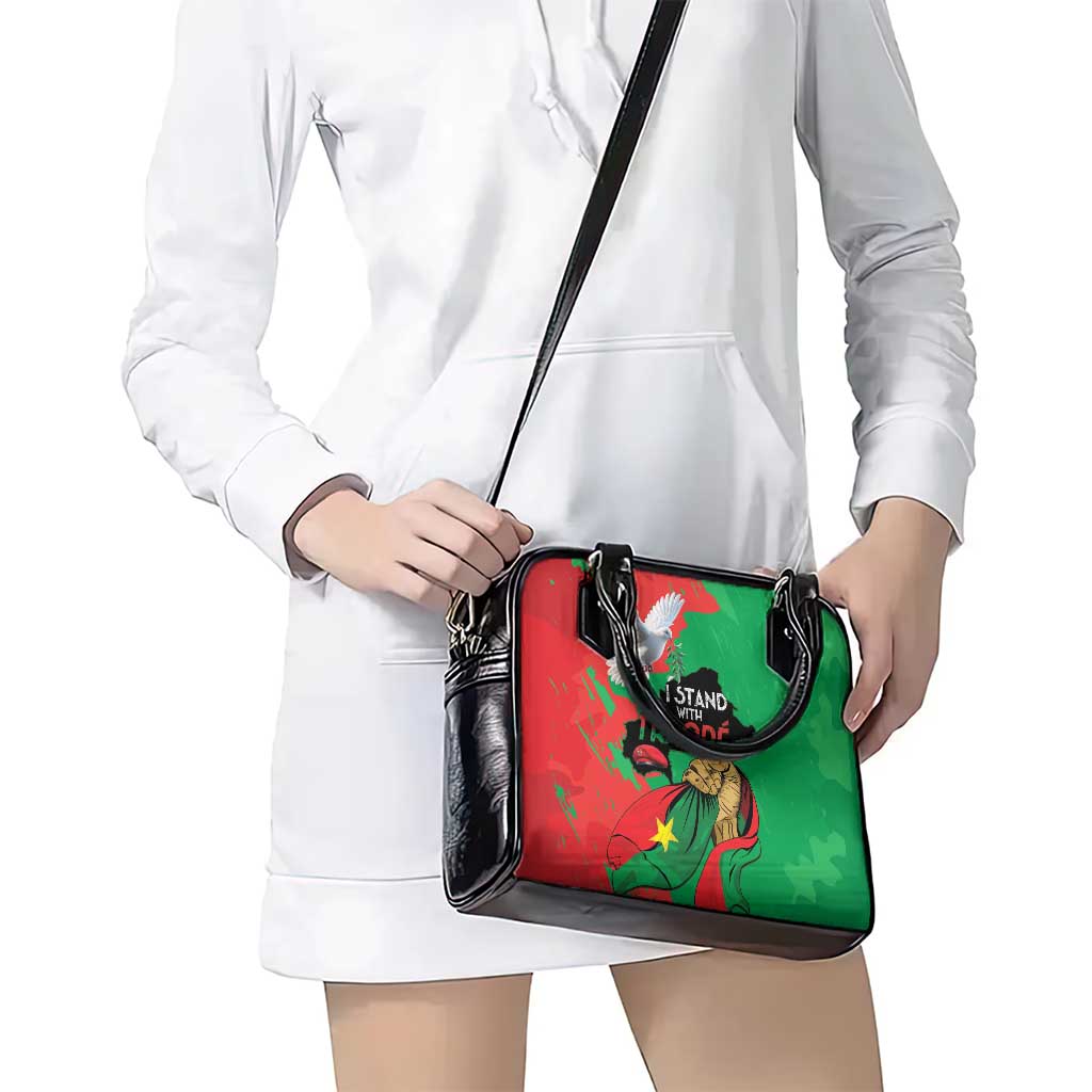 Traore Burkina Faso Shoulder Handbag I Stand With Traore LT15