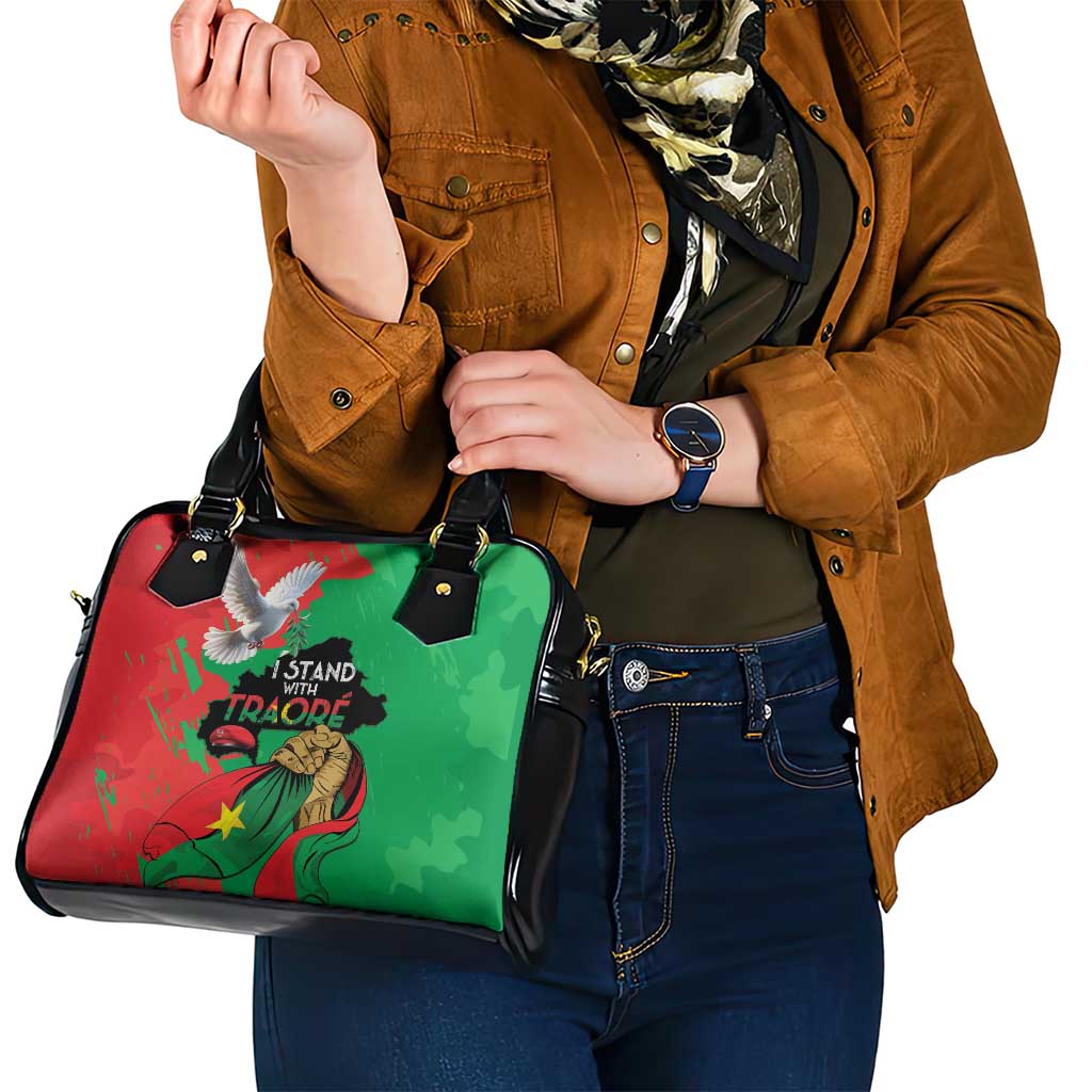 Traore Burkina Faso Shoulder Handbag I Stand With Traore LT15