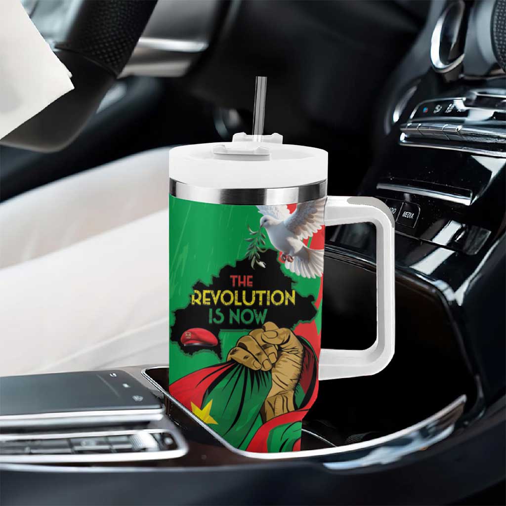 Burkina Faso I Stand With Traore Tumbler With Handle LT15
