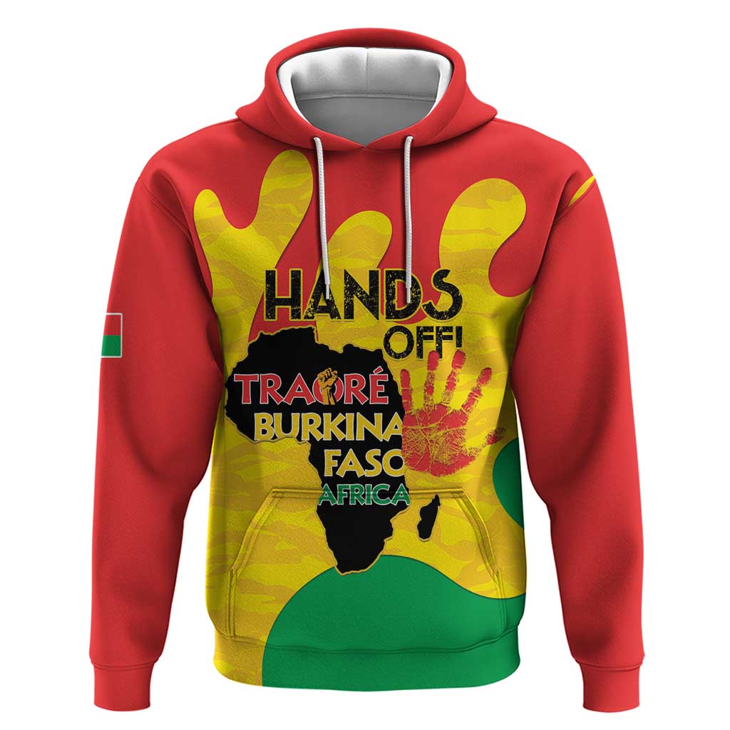 Hands Off Traore Burkina Faso Africa Hoodie LT15