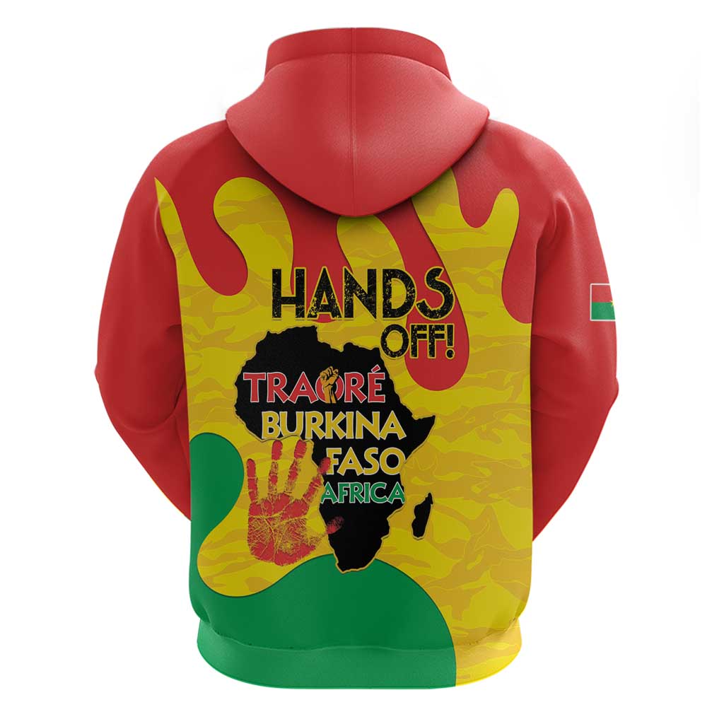 Hands Off Traore Burkina Faso Africa Hoodie LT15