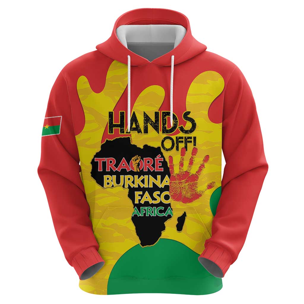 Hands Off Traore Burkina Faso Africa Hoodie LT15
