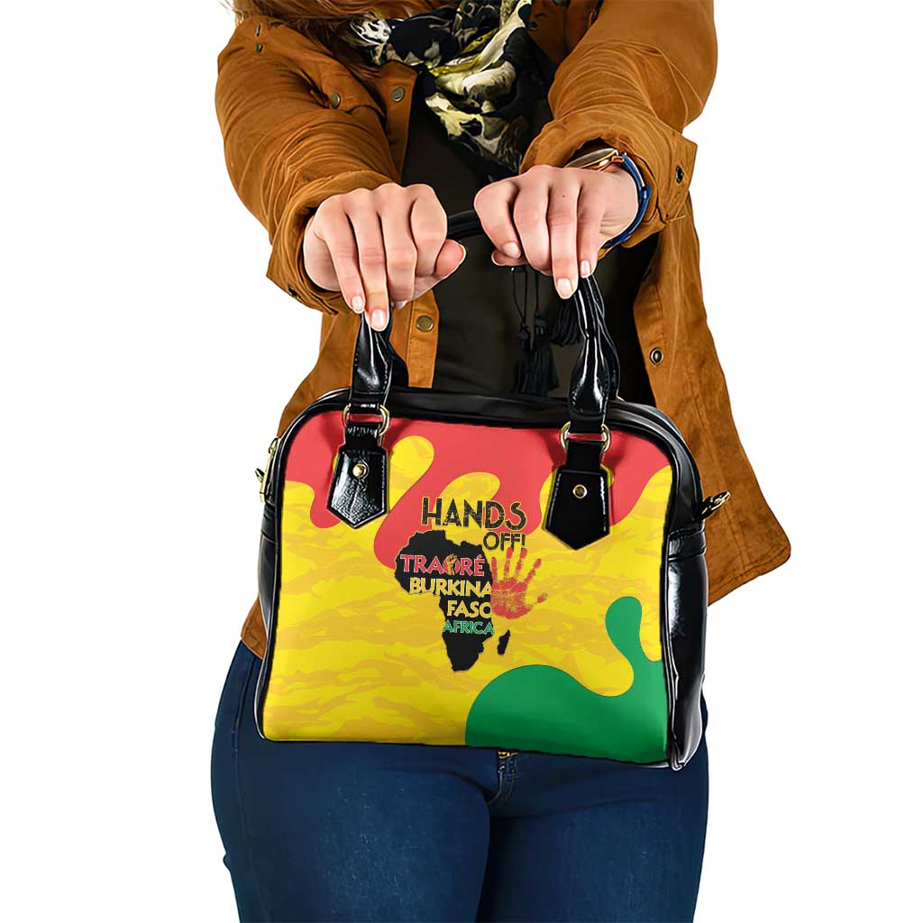 Hands Off Traore Burkina Faso Africa Shoulder Handbag LT15