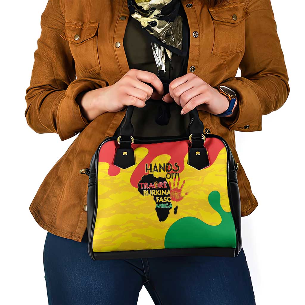 Hands Off Traore Burkina Faso Africa Shoulder Handbag LT15