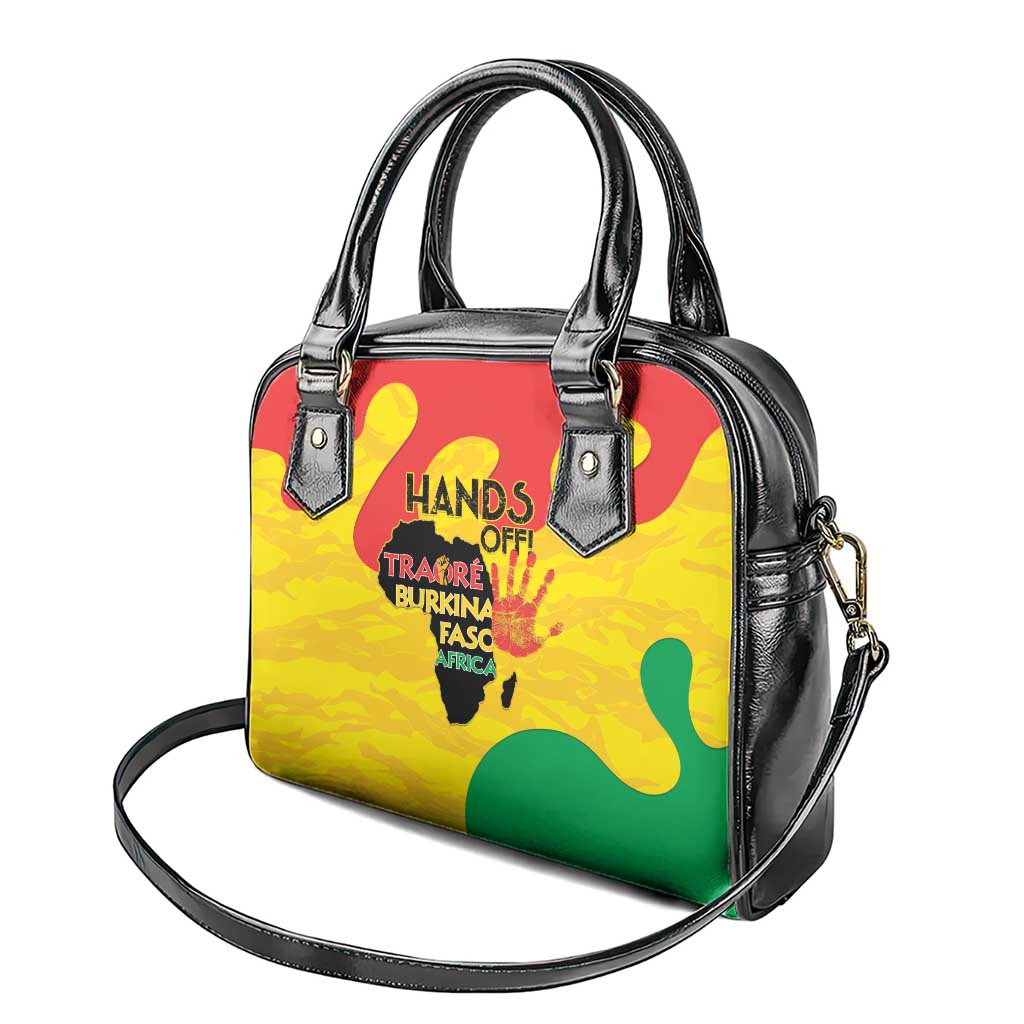 Hands Off Traore Burkina Faso Africa Shoulder Handbag LT15