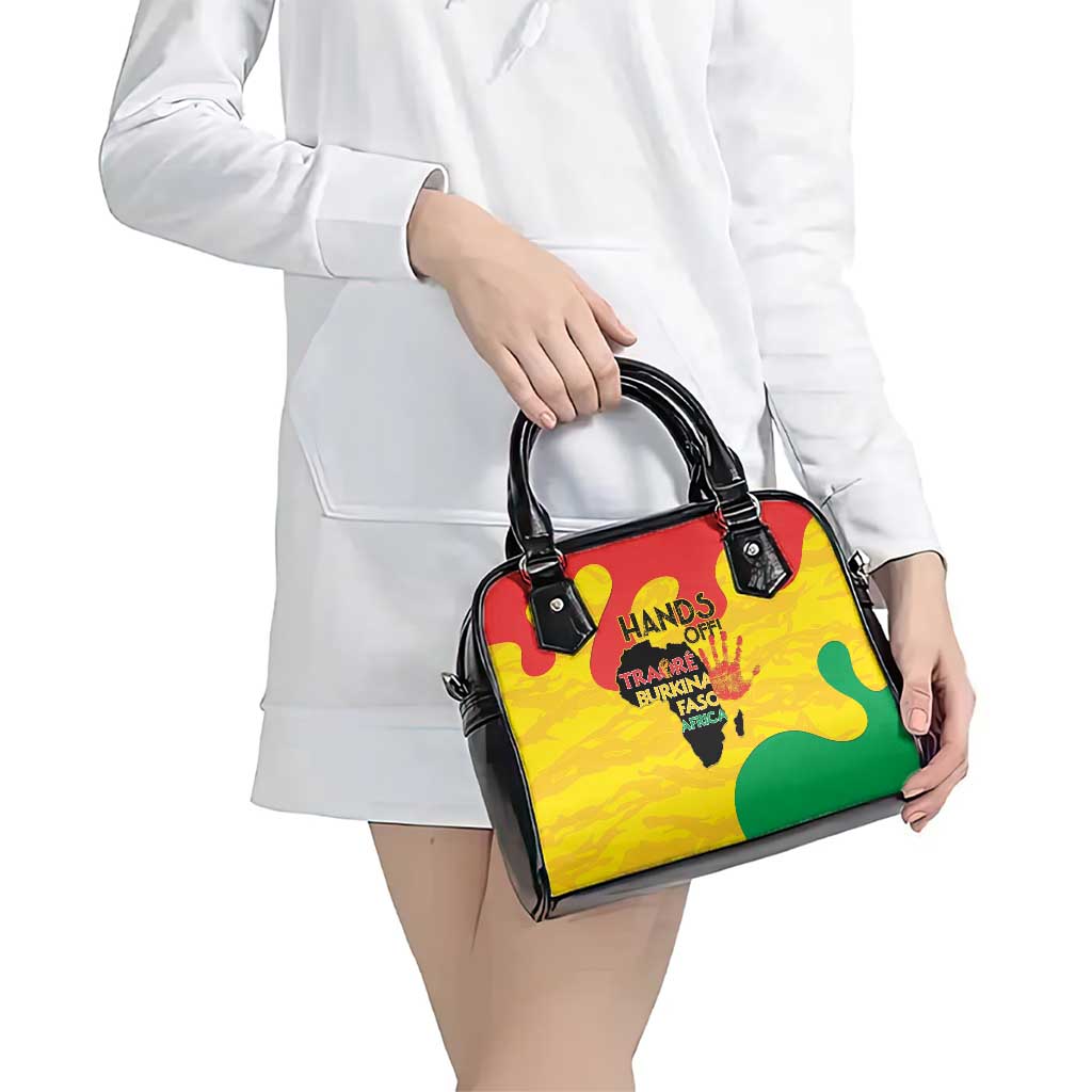Hands Off Traore Burkina Faso Africa Shoulder Handbag LT15