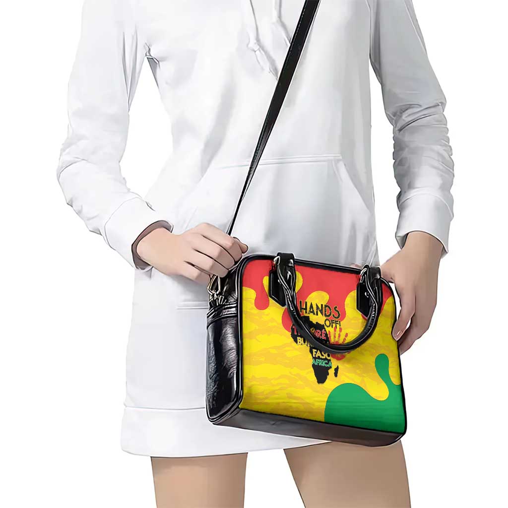 Hands Off Traore Burkina Faso Africa Shoulder Handbag LT15