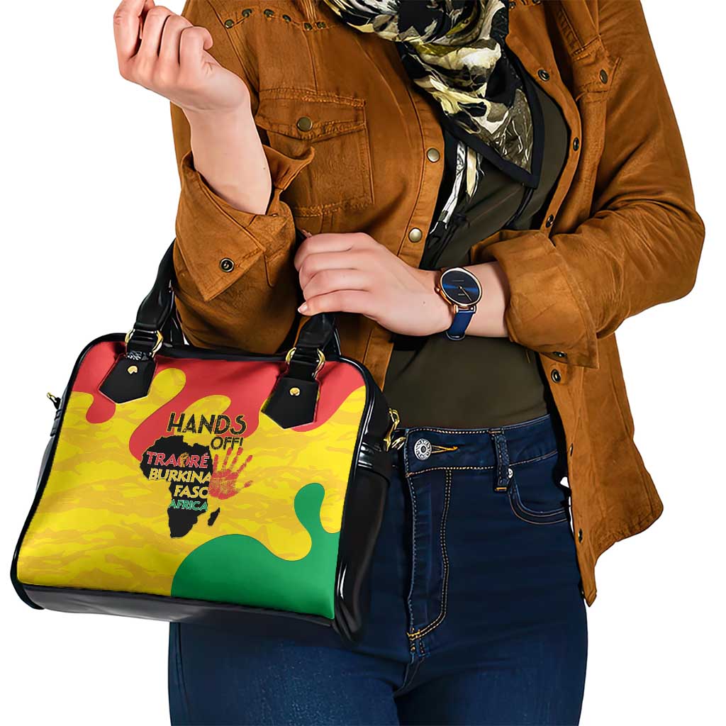 Hands Off Traore Burkina Faso Africa Shoulder Handbag LT15