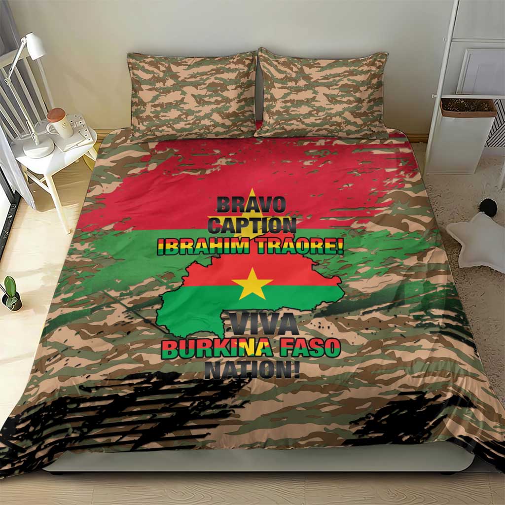 Bravo Caption Traore! Viva Burkina Faso Nation! Bedding Set LT15