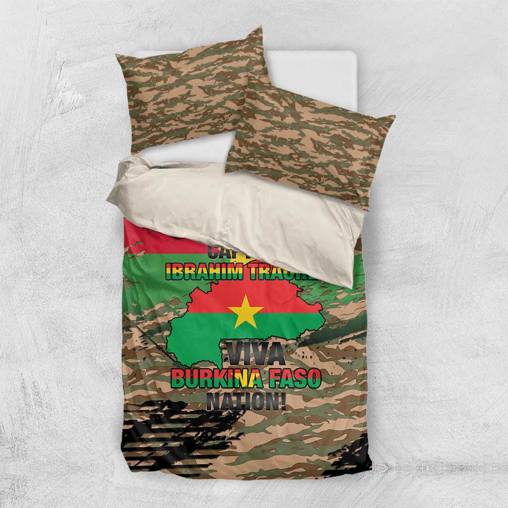 Bravo Caption Traore! Viva Burkina Faso Nation! Bedding Set LT15