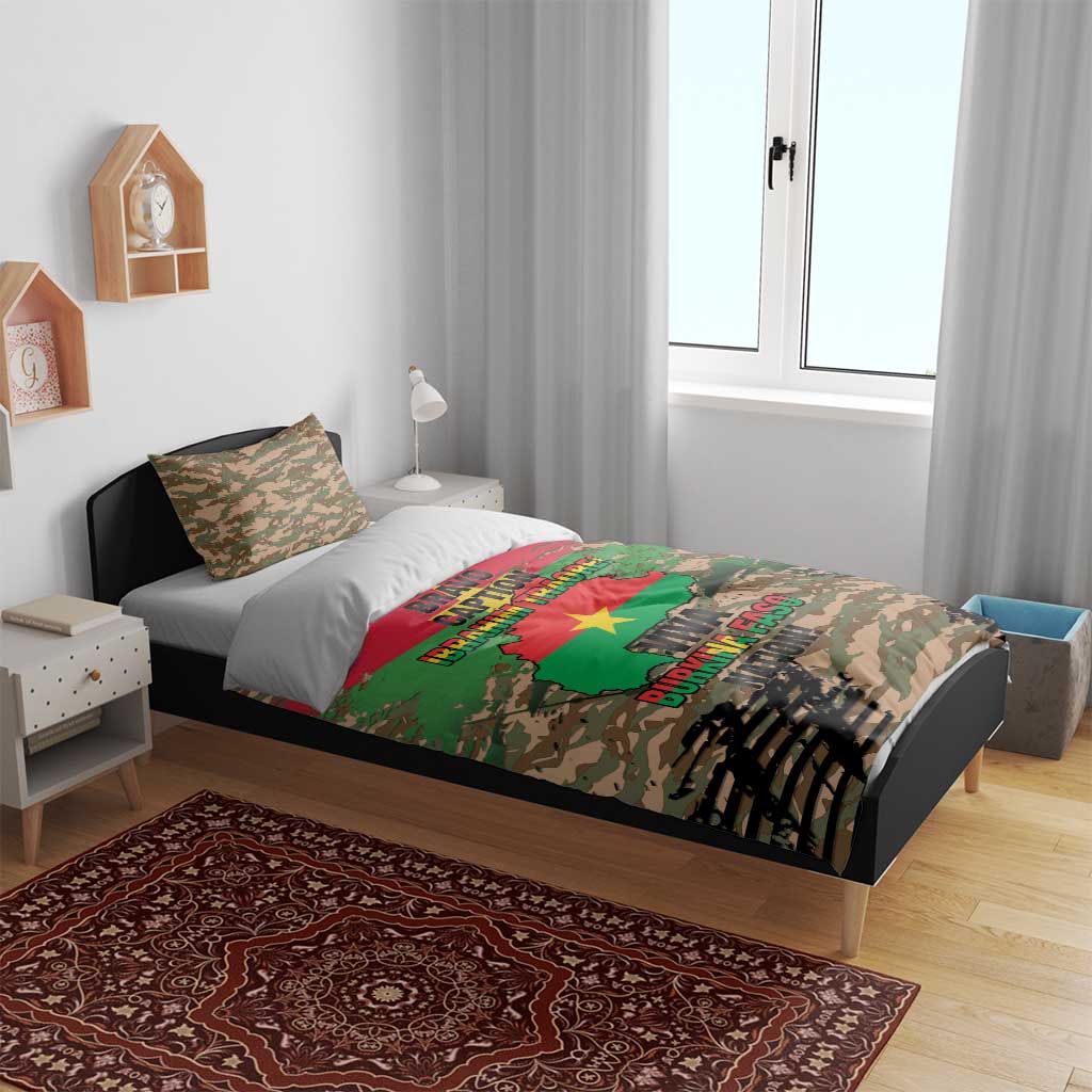 Bravo Caption Traore! Viva Burkina Faso Nation! Bedding Set LT15