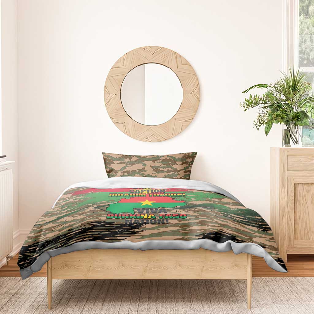Bravo Caption Traore! Viva Burkina Faso Nation! Bedding Set LT15