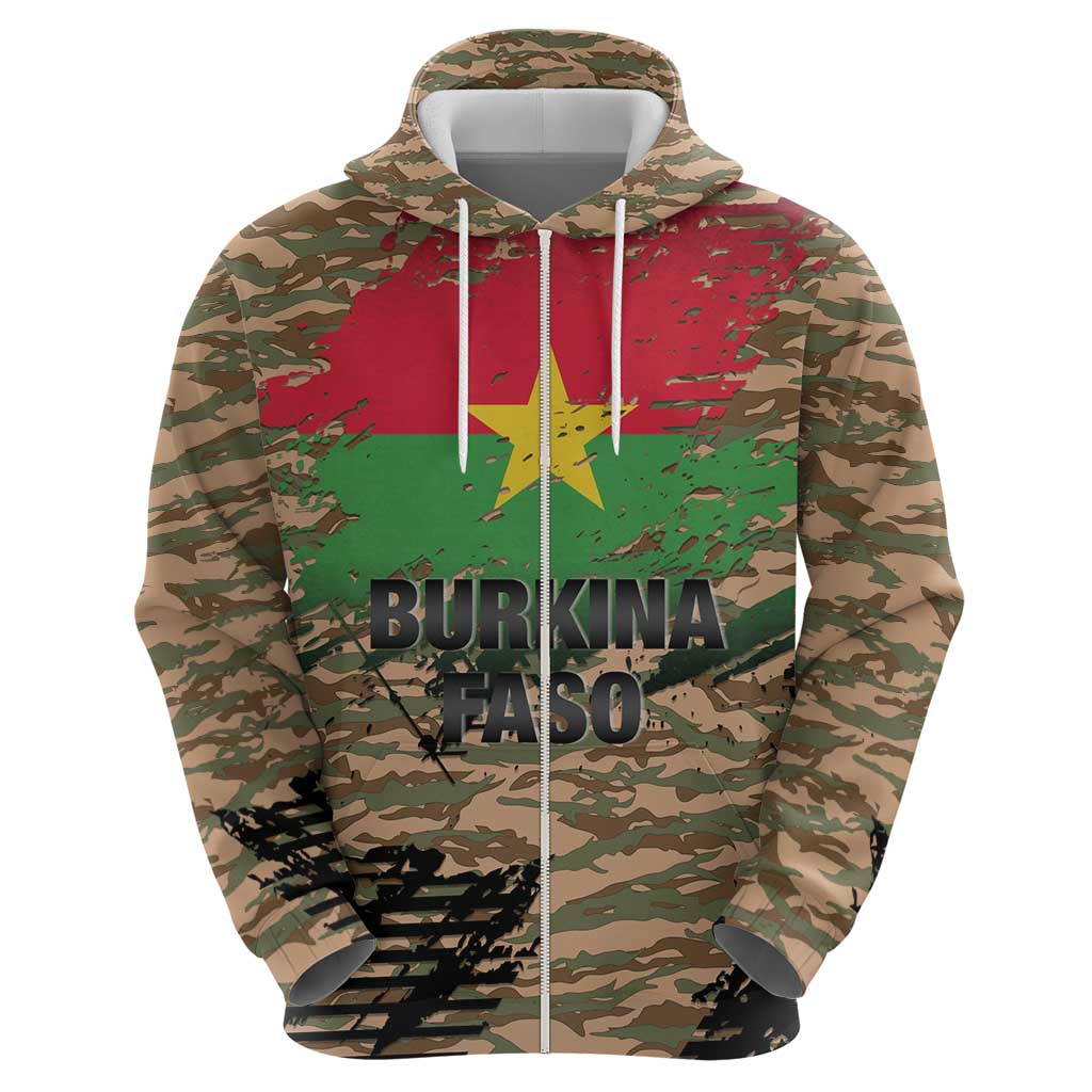 Burkina Faso Military Hoodie Bravo Caption Traore! Viva Burkina Faso Nation! LT15