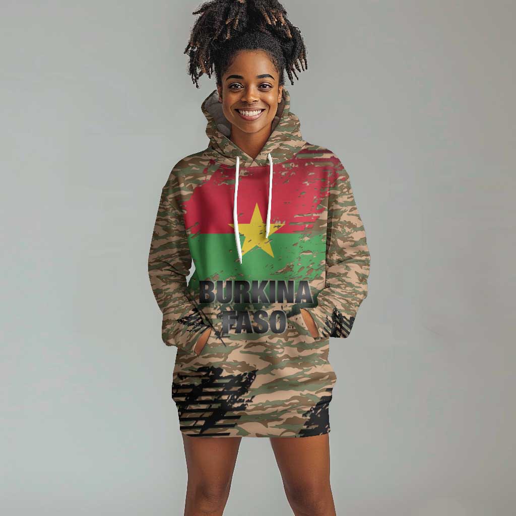 Bravo Caption Traore! Viva Burkina Faso Nation! Hoodie Dress LT15
