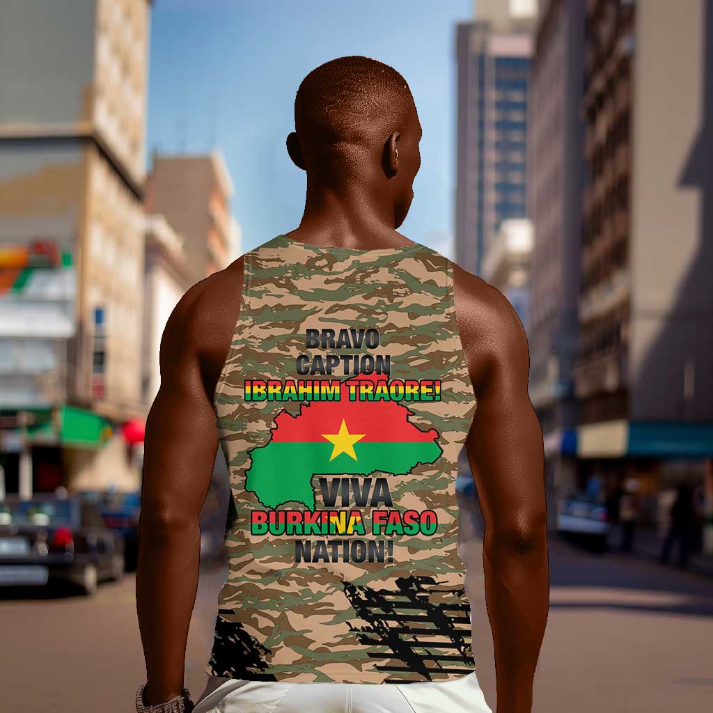 Bravo Caption Traore! Viva Burkina Faso Nation! Men Tank Top LT15