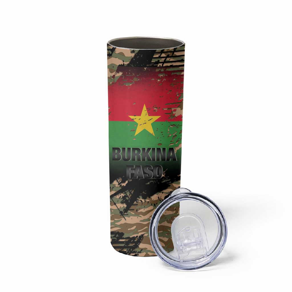 Bravo Caption Traore! Viva Burkina Faso Nation! Skinny Tumbler LT15