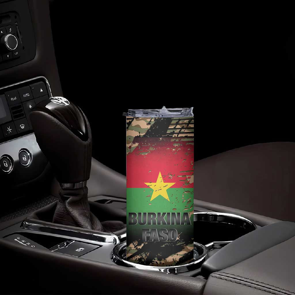 Bravo Caption Traore! Viva Burkina Faso Nation! Skinny Tumbler LT15