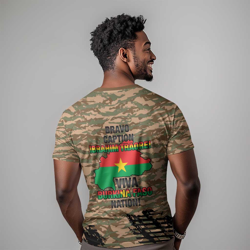 Bravo Caption Traore! Viva Burkina Faso Nation! T shirt LT15