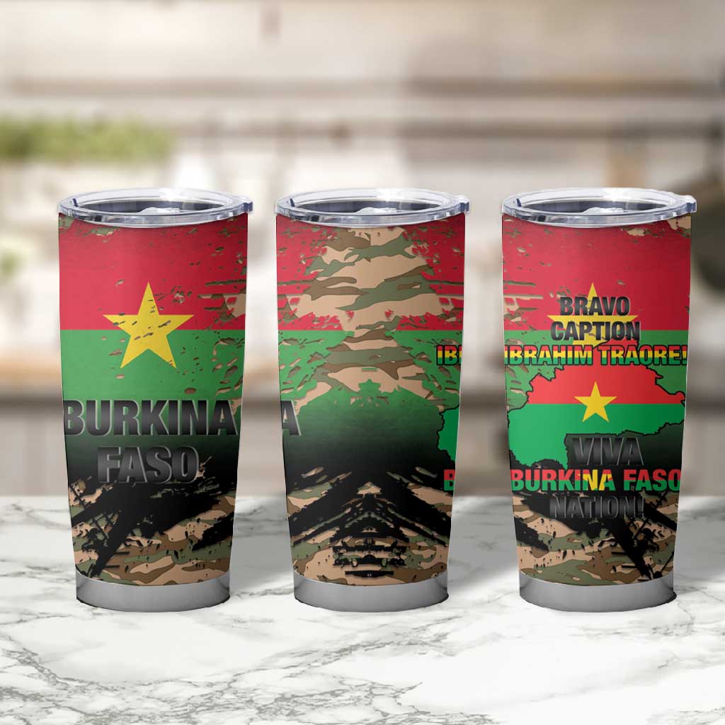 Bravo Caption Traore! Viva Burkina Faso Nation! Tumbler Cup LT15