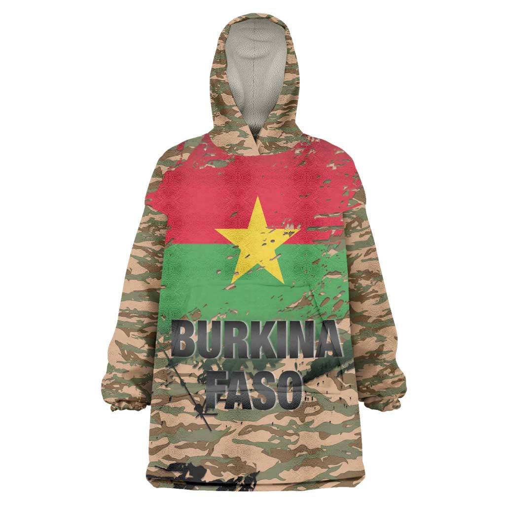 Bravo Caption Traore! Viva Burkina Faso Nation! Wearable Blanket Hoodie LT15