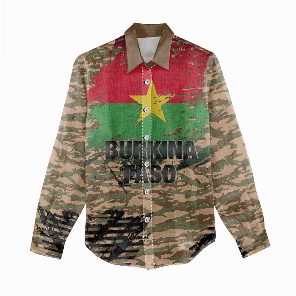 Bravo Caption Traore! Viva Burkina Faso Nation! Women Casual Shirt LT15