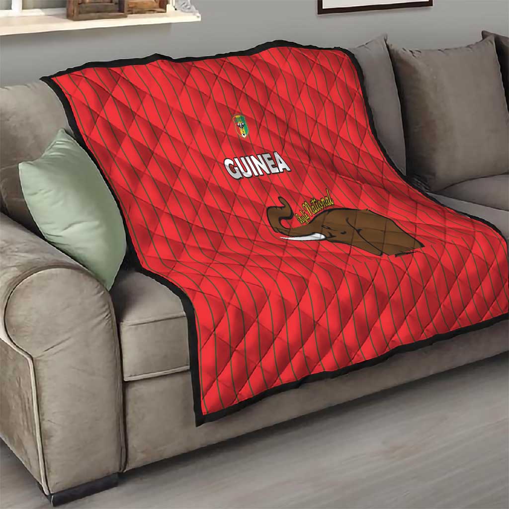 Guinea Football Quilt Allez Syli National LT15