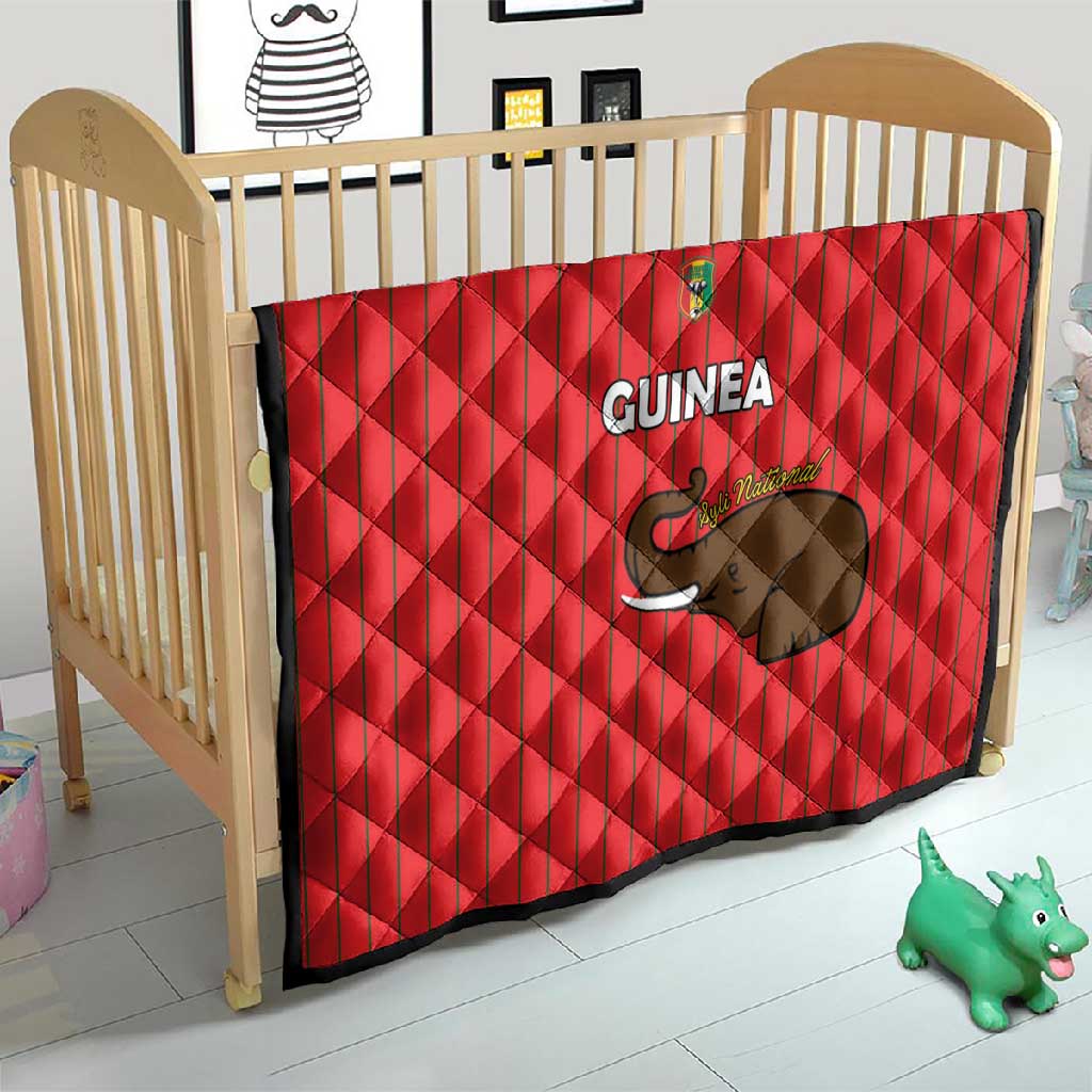 Guinea Football Quilt Allez Syli National LT15