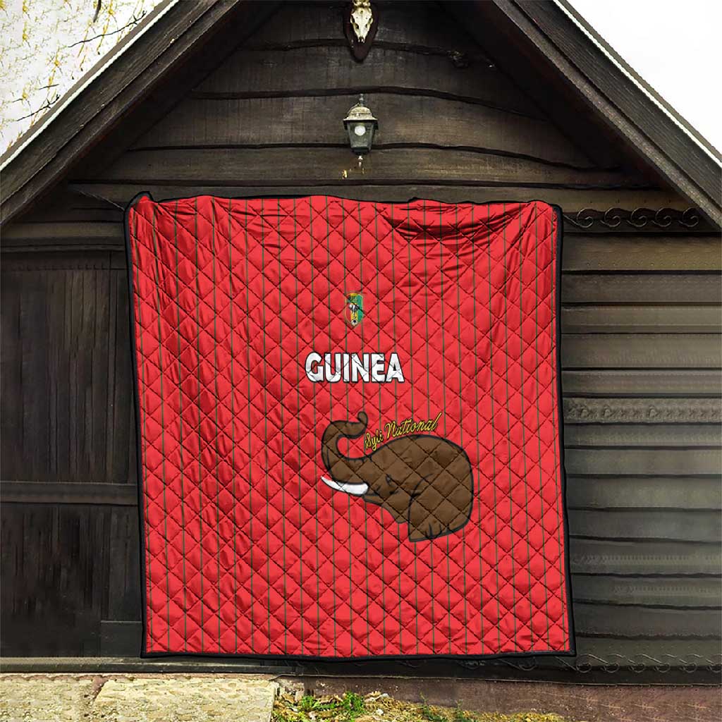 Guinea Football Quilt Allez Syli National LT15