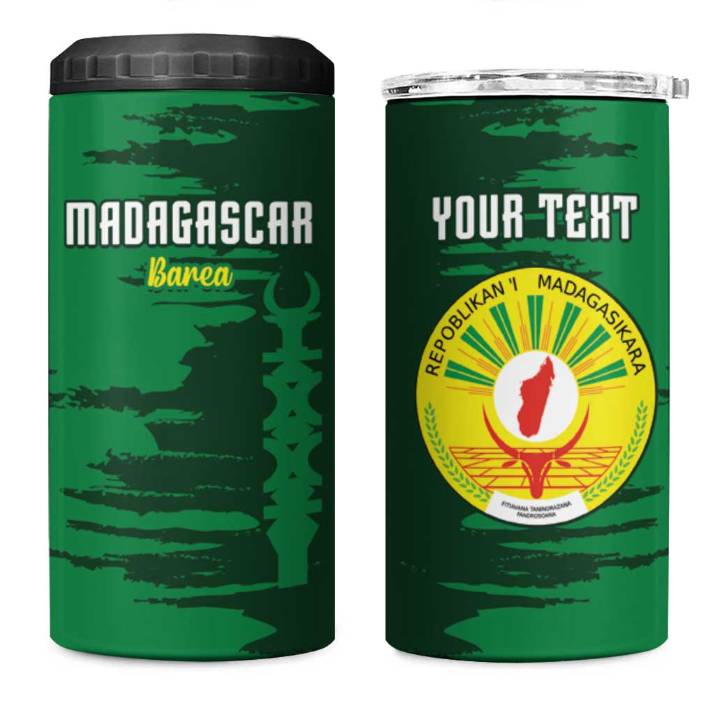 Madagascar Football Custom 4 in 1 Can Cooler Tumbler Go Champions LT15