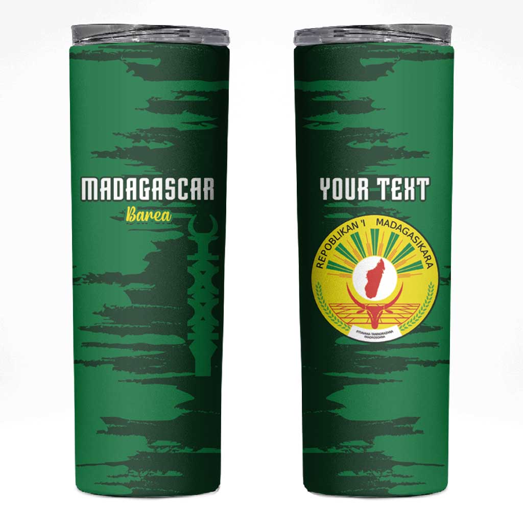 Madagascar Football Custom Skinny Tumbler Go Champions LT15