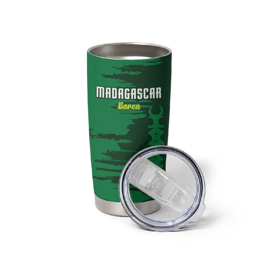 Madagascar Football Custom Tumbler Cup Go Champions LT15