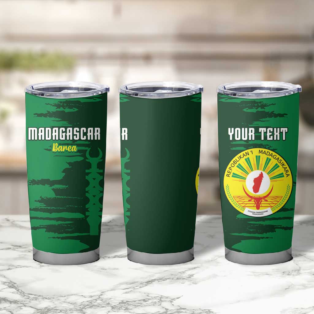 Madagascar Football Custom Tumbler Cup Go Champions LT15