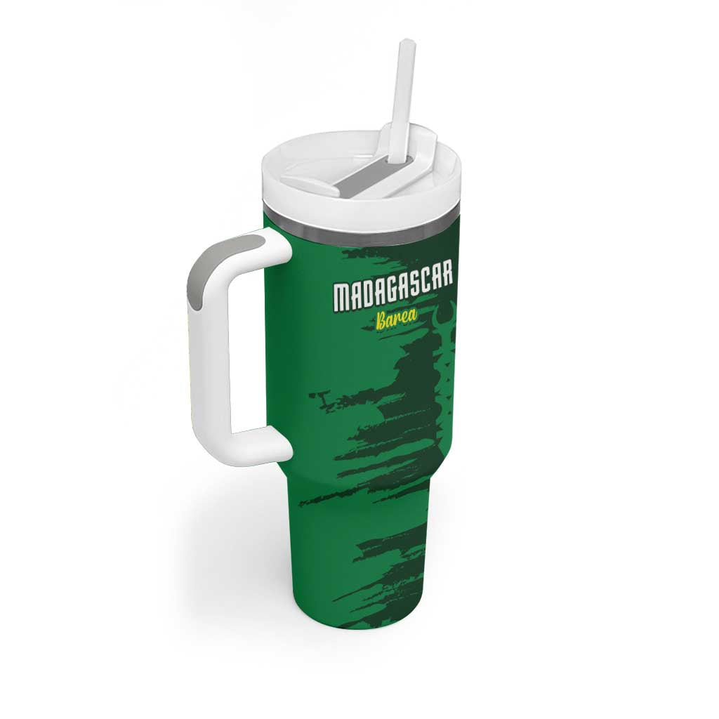 Madagascar Football Custom Tumbler With Handle Go Champions LT15