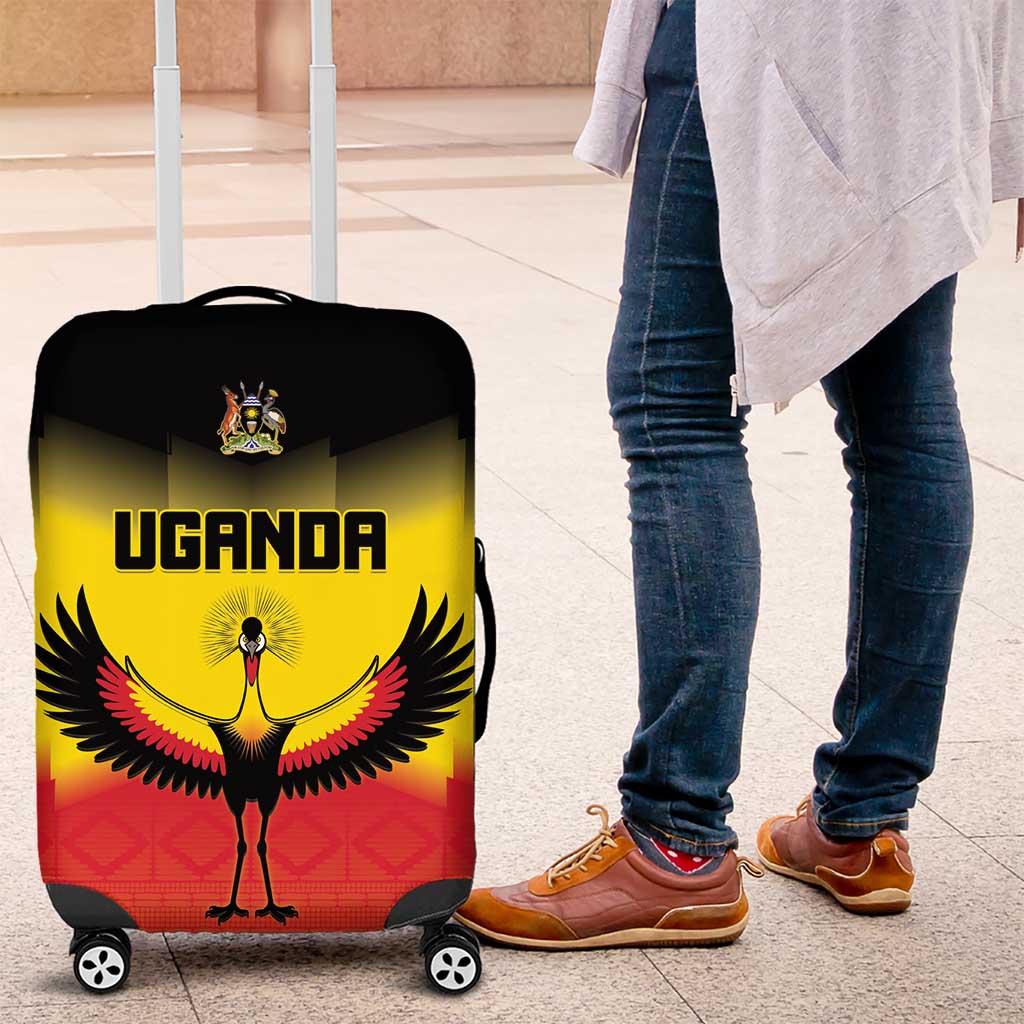 Uganda Football Luggage Cover Go Cranes Go LT15