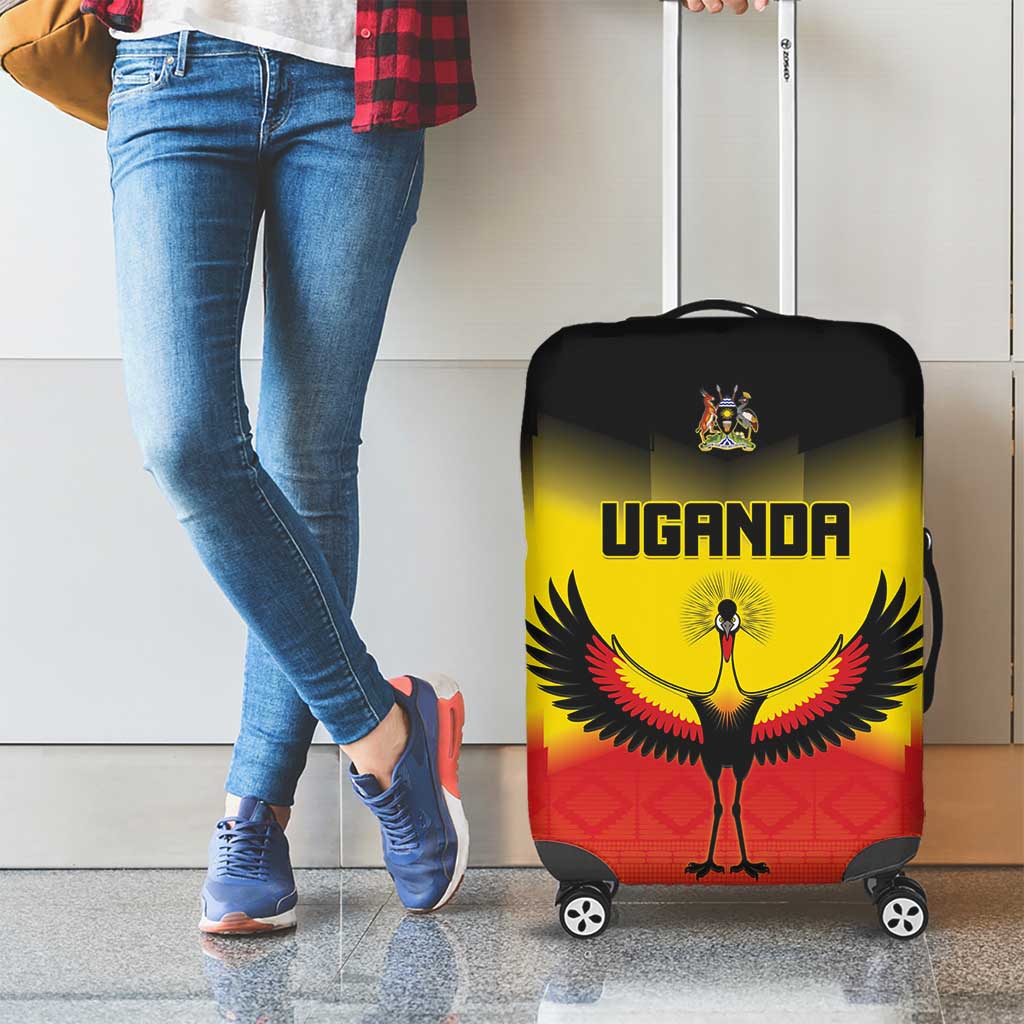 Uganda Football Luggage Cover Go Cranes Go LT15