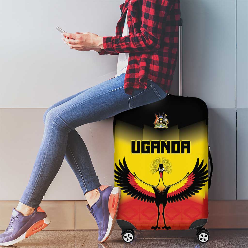 Uganda Football Luggage Cover Go Cranes Go LT15