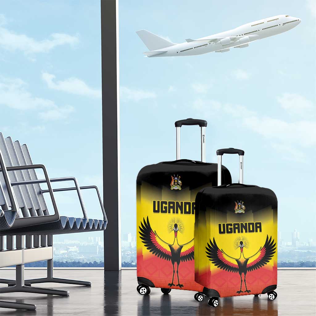Uganda Football Luggage Cover Go Cranes Go LT15