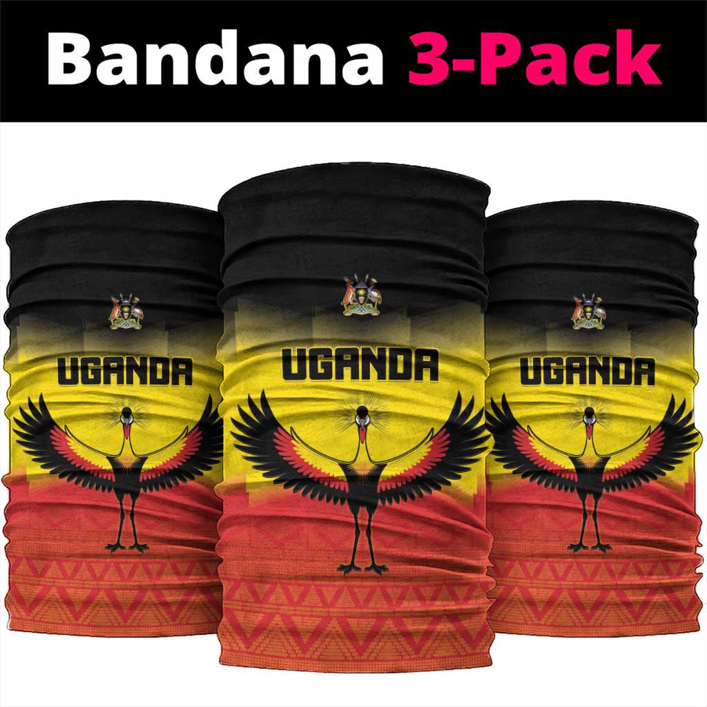 Uganda Football Neck Gaiter Go Cranes Go LT15