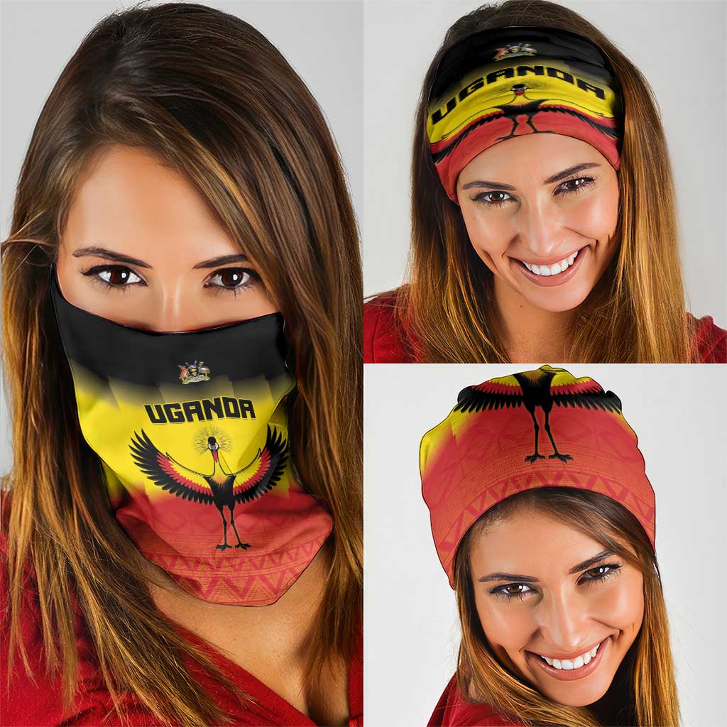 Uganda Football Neck Gaiter Go Cranes Go LT15